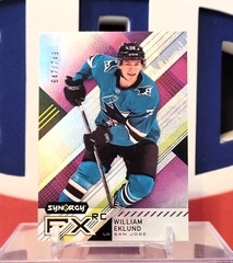 William Eklund 2021-22 - Rookie Fx /749 Synergy Upper Deck